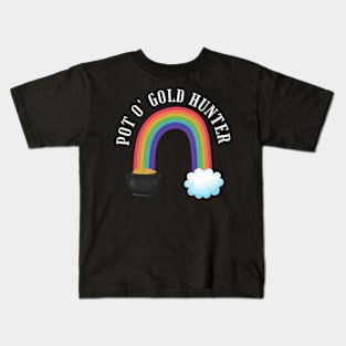 St Patricks Day Pot O Gold Kids T-Shirt